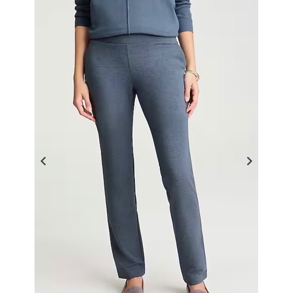 J. Jill Pants - J.Jill Pure Jill Affinity Slim Leg Pants – Azure Heather – Women's XL – NWT